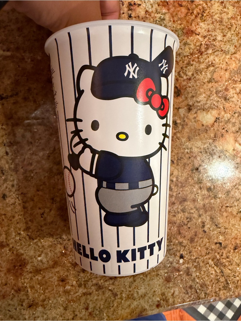Hello Kitty Yankees Cup